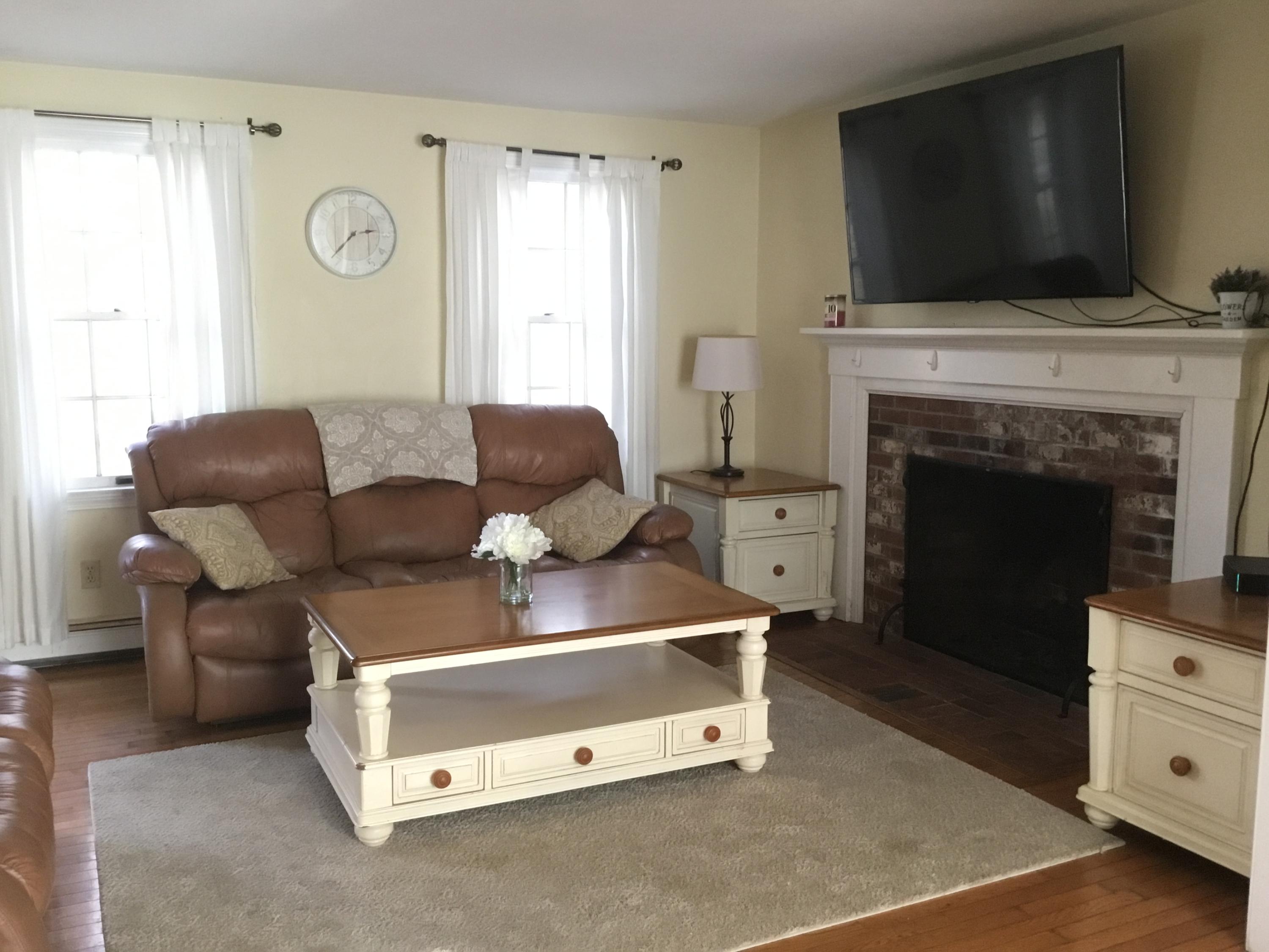 29 Ridge Top Road Cotuit, MA 02635 - Photo 8 of 21 7 Ridge top Living Room with Fireplace