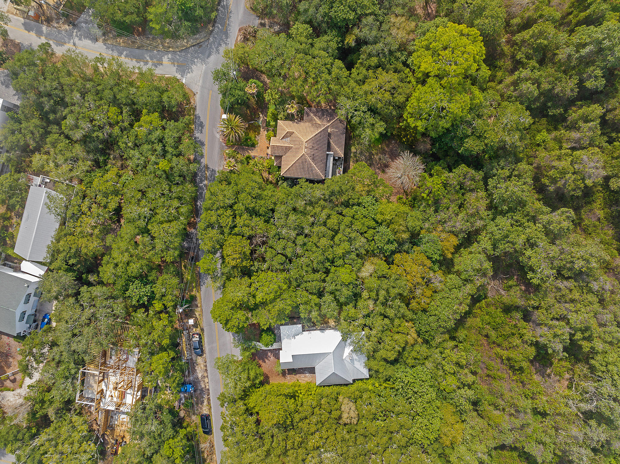 Lot 6 North Bishop Road Santa Rosa Beach, FL 32459 - Photo 7 of 18 an aerial view of a house with a yard