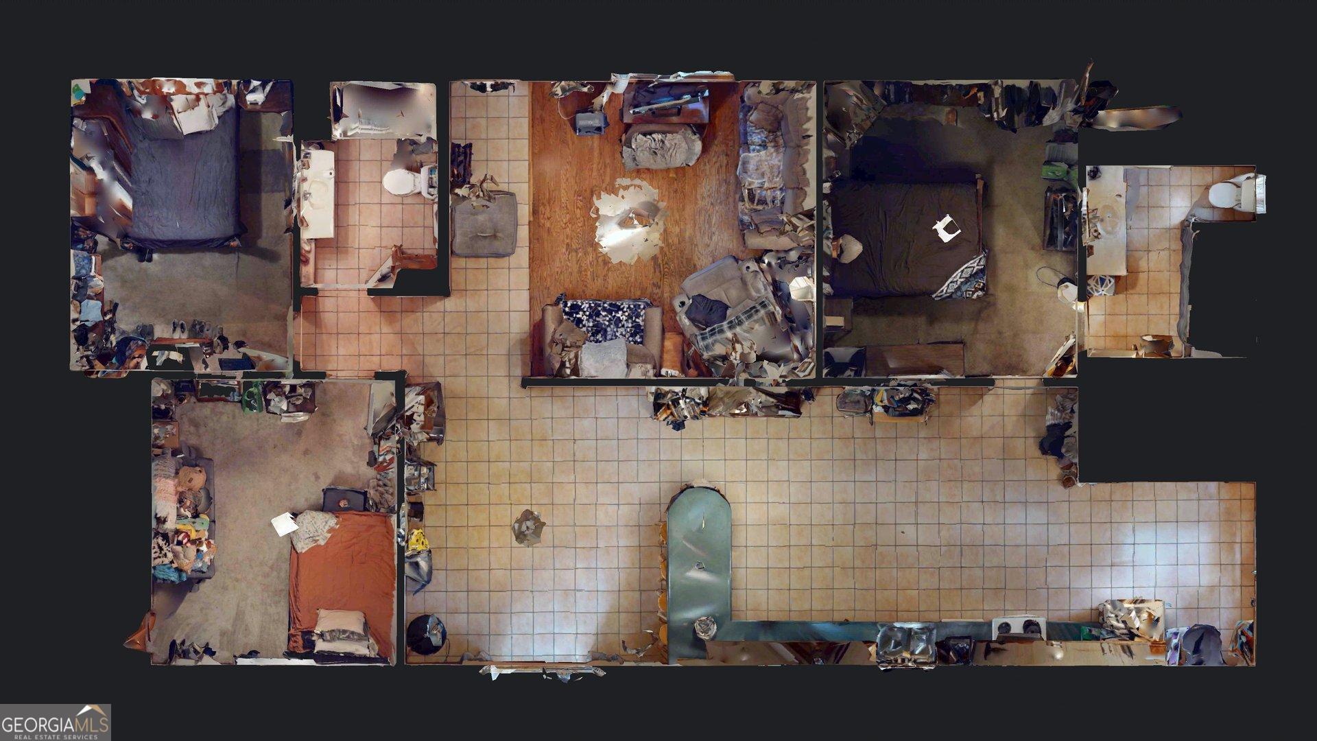 450 Bellevue Plantation Road Millen, GA 30442 - Photo 25 of 25 an aerial view of waterside residential building