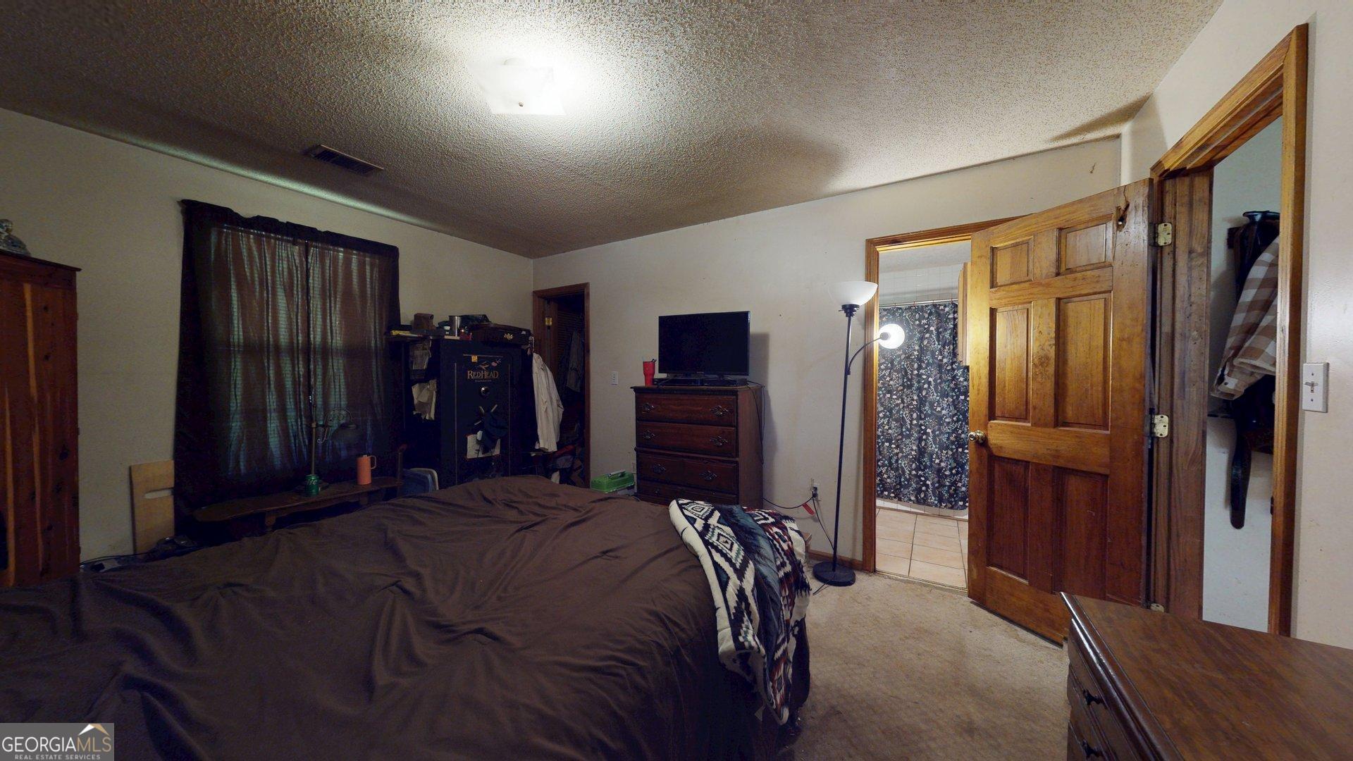 450 Bellevue Plantation Road Millen, GA 30442 - Photo 6 of 25 a bed room with a bed and a closet