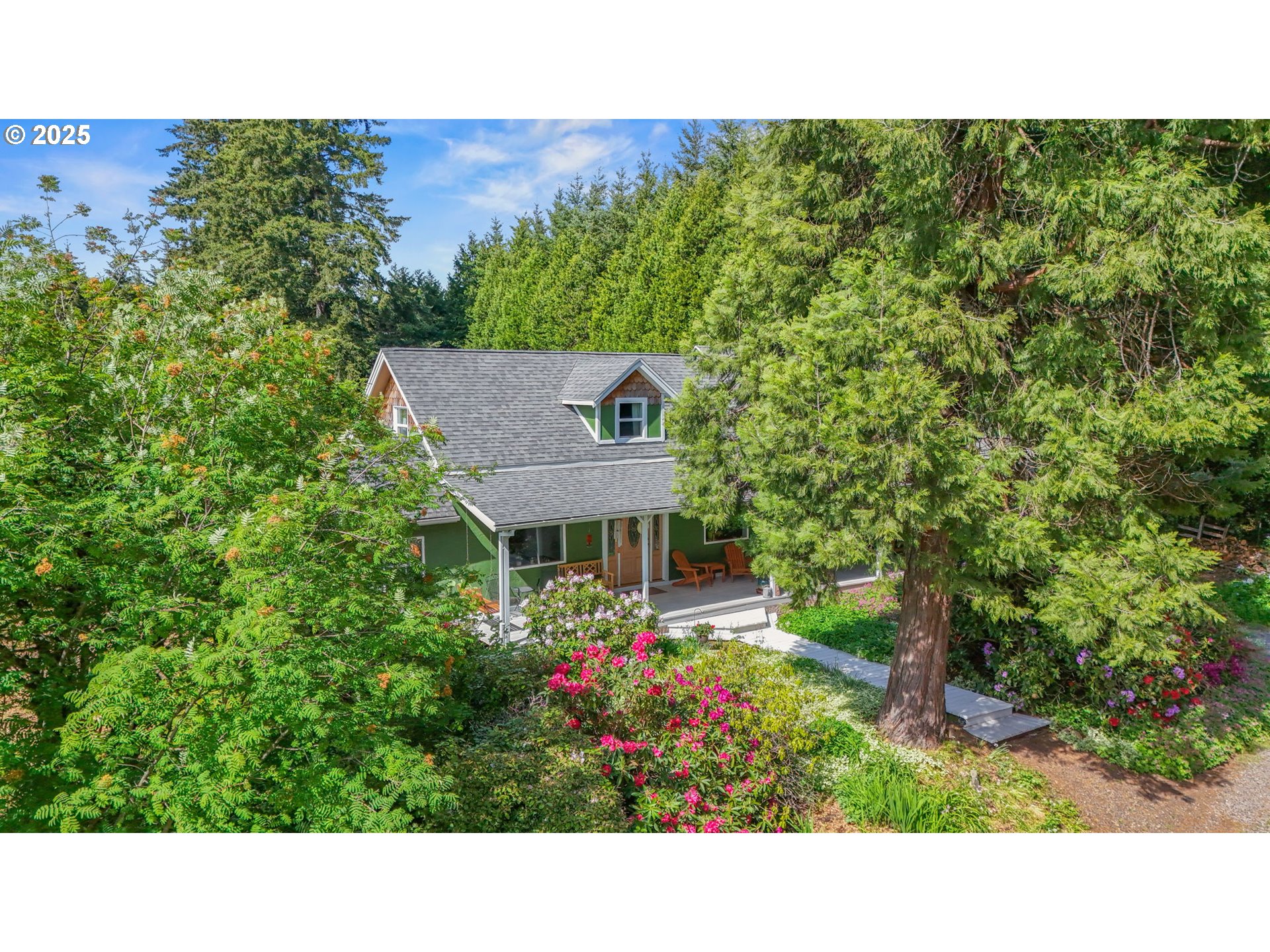 26011 South Morgan Road Estacada, OR 97023 - Photo 2 of 48 a upper view of a house