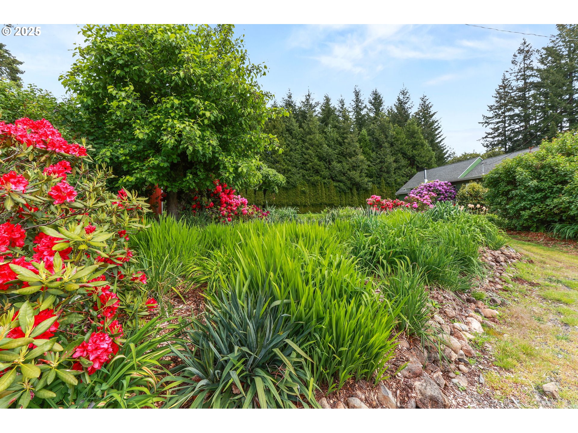 26011 South Morgan Road Estacada, OR 97023 - Photo 28 of 48 a view of a flower in a garden