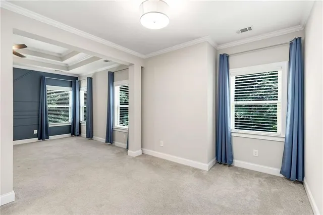 a view of a house with a park