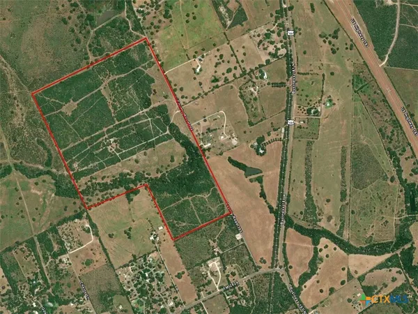 a big yard with lots of green space