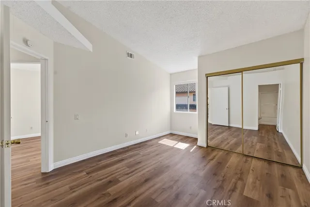 wooden floor in an empty room