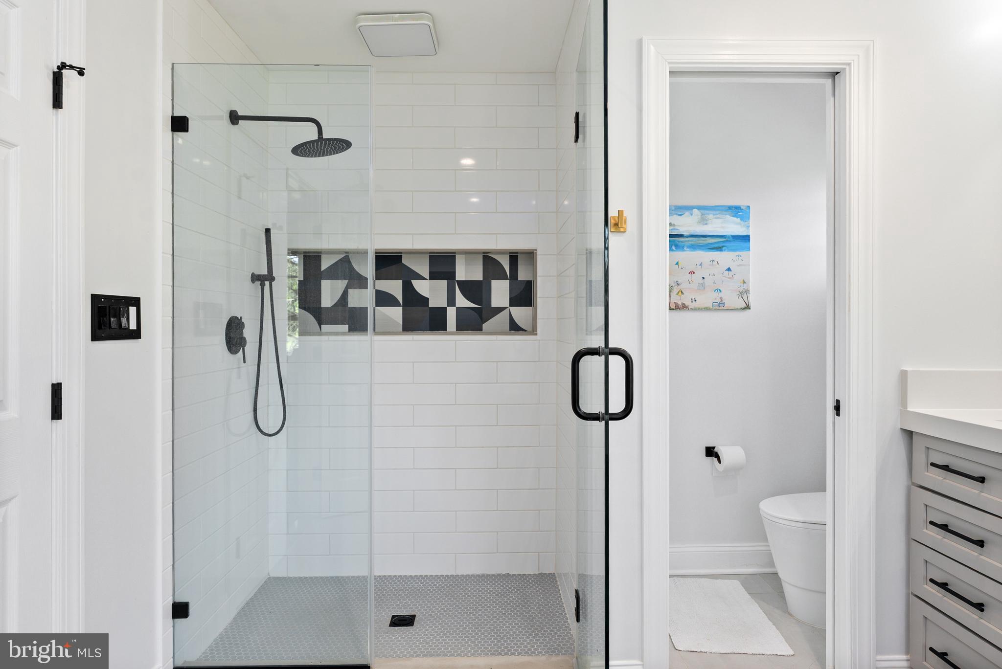 7 Redtree Lane Reisterstown, MD 21136 - Photo 36 of 56 a bathroom with a shower a toilet and a shower
