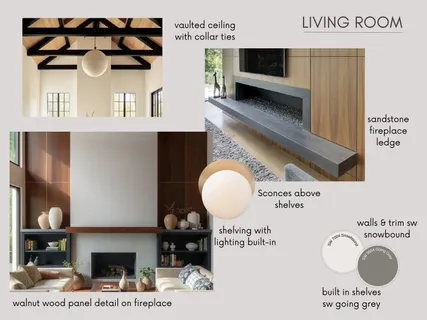 a view of living room with furniture and flat screen tv