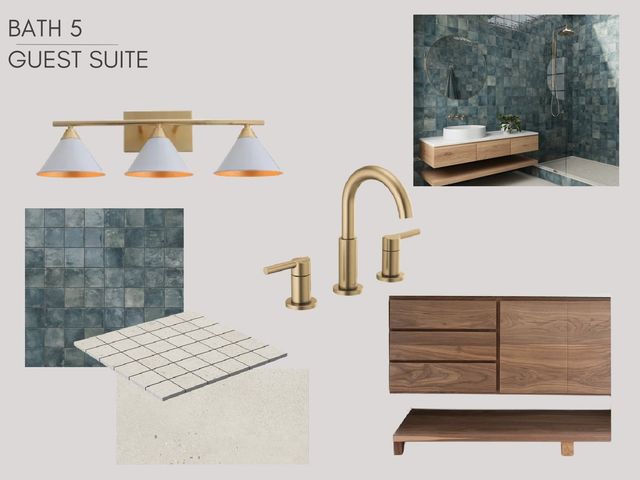 a bedroom with a bed and dresser