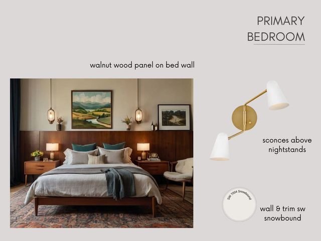 a bathroom with a sink mirror and vanity