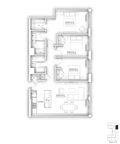 $5,995 | 255 Brunswick Street, Unit 208, Jersey City, NJ 07302