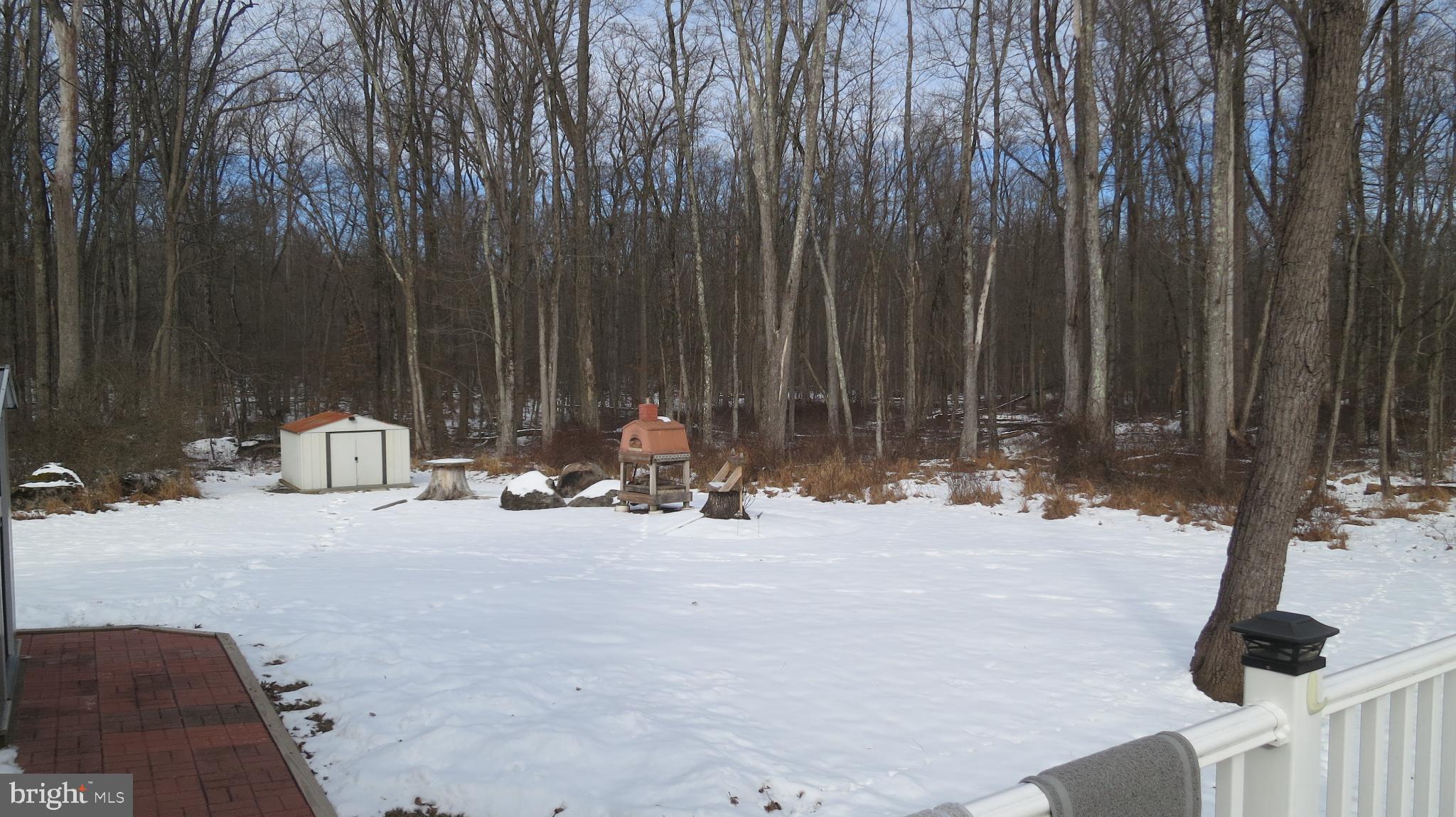 99 Lindbergh Road Hopewell, NJ 08525 - Photo 14 of 64 Winter's embrace: serene snowy landscape.