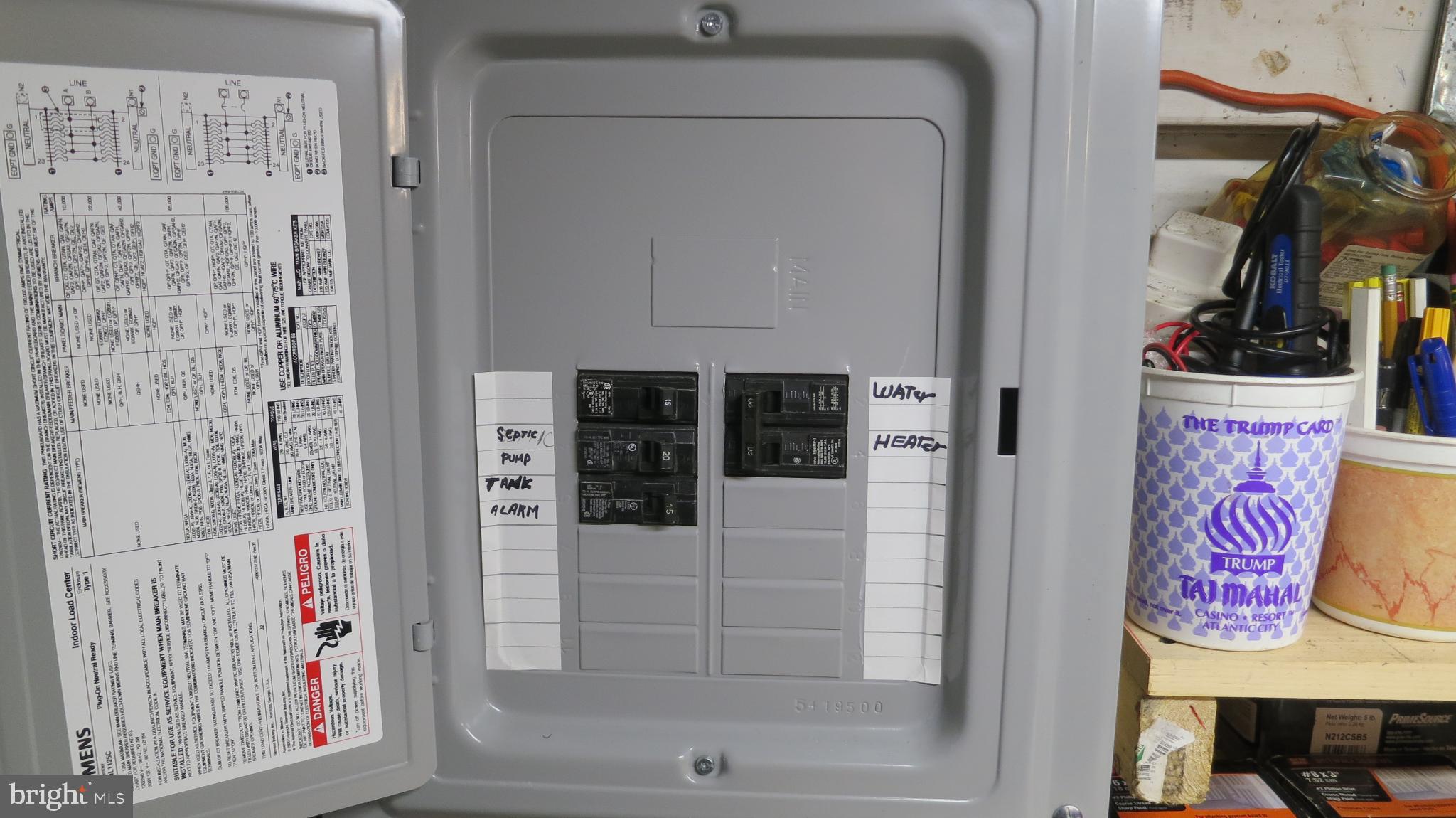 99 Lindbergh Road Hopewell, NJ 08525 - Photo 51 of 64 Home's electrical panel: organized and ready.