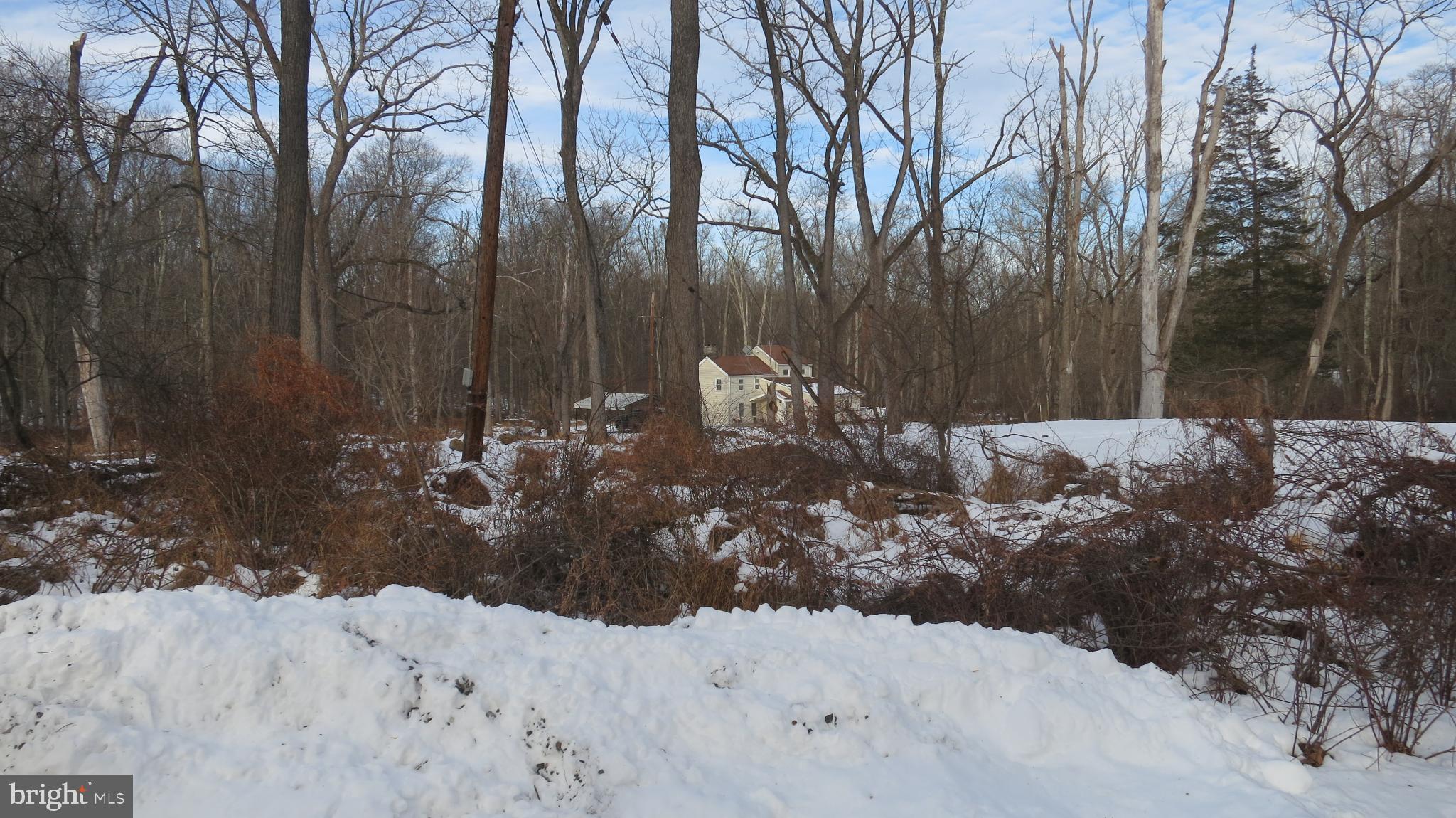 99 Lindbergh Road Hopewell, NJ 08525 - Photo 63 of 64 Charming home nestled in a snowy landscape.