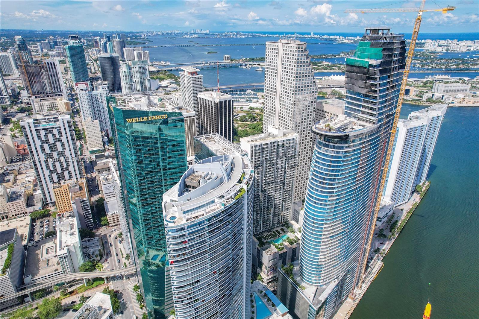 340 Southeast 3rd Street, Unit 1802 Miami, FL 33131 - Photo 36 of 36 a balcony with city view