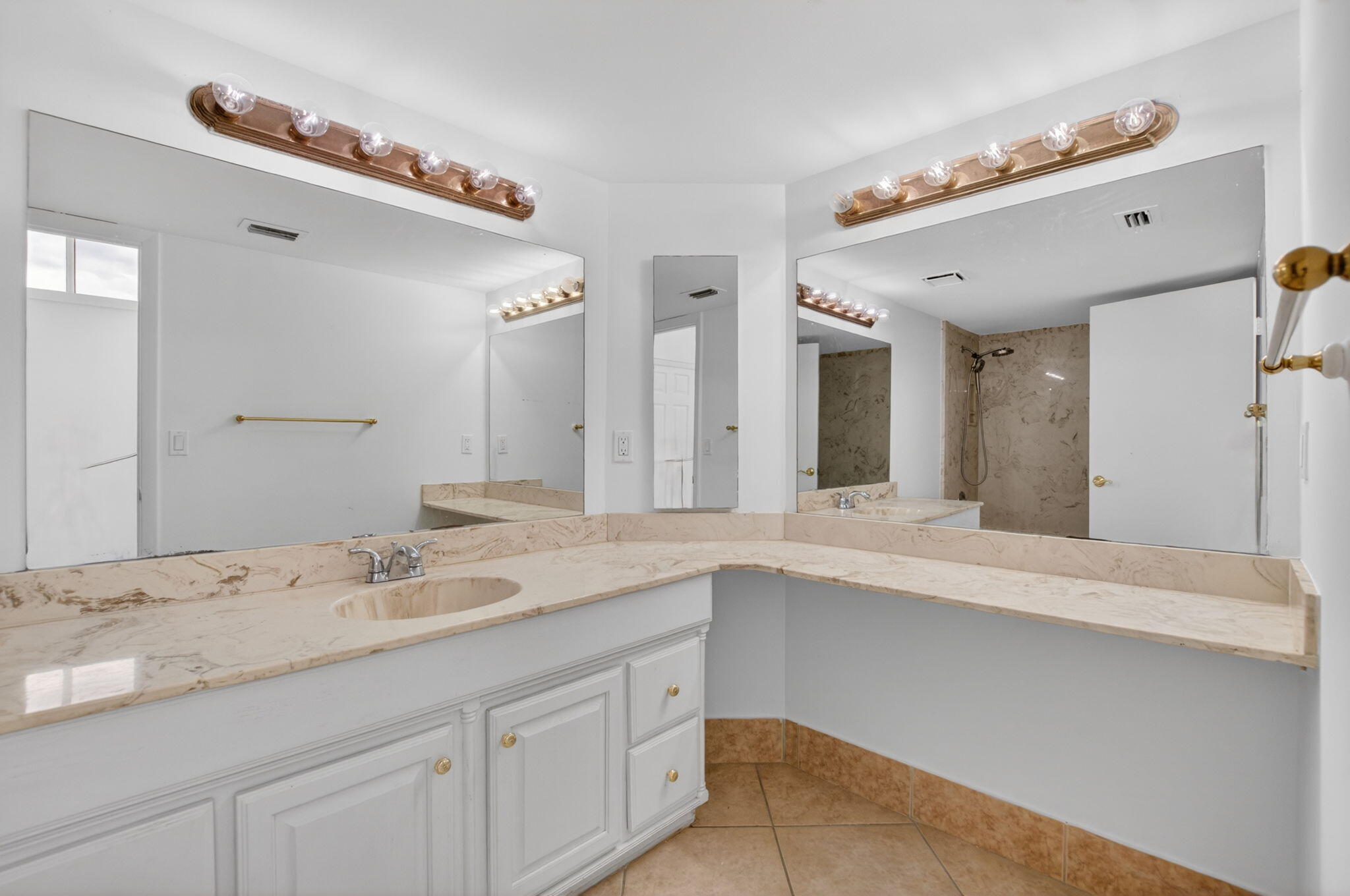9879 Boca Gardens Trail, Unit A Boca Raton, FL 33496 - Photo 13 of 34 Primary Bath