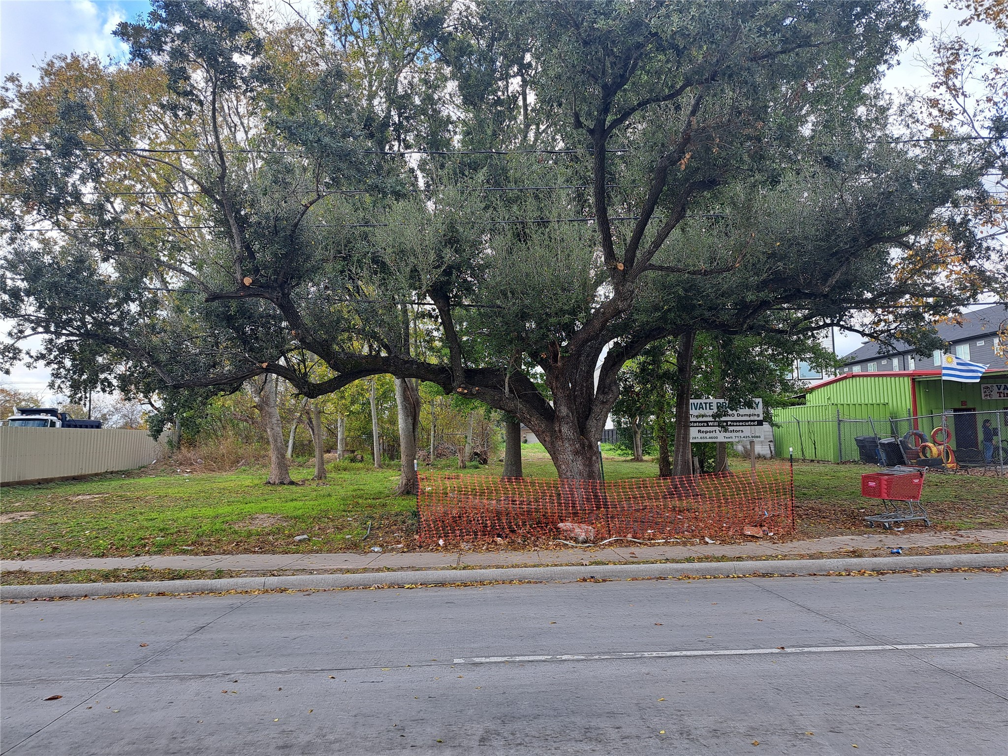 8524 Scott Street Houston, TX 77051 - Photo 3 of 7 a view of street along with trees