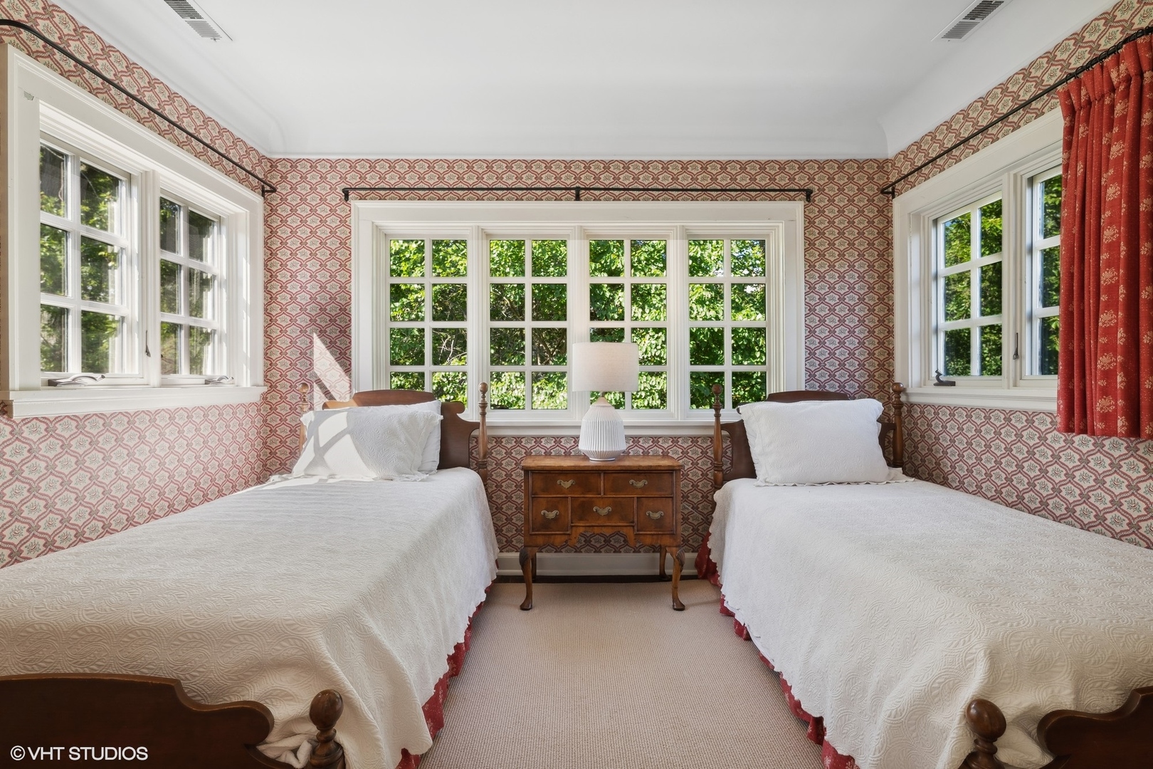 36 Indian Hill Road Winnetka, IL 60093 - Photo 34 of 51 a bedroom with a bed and large windows