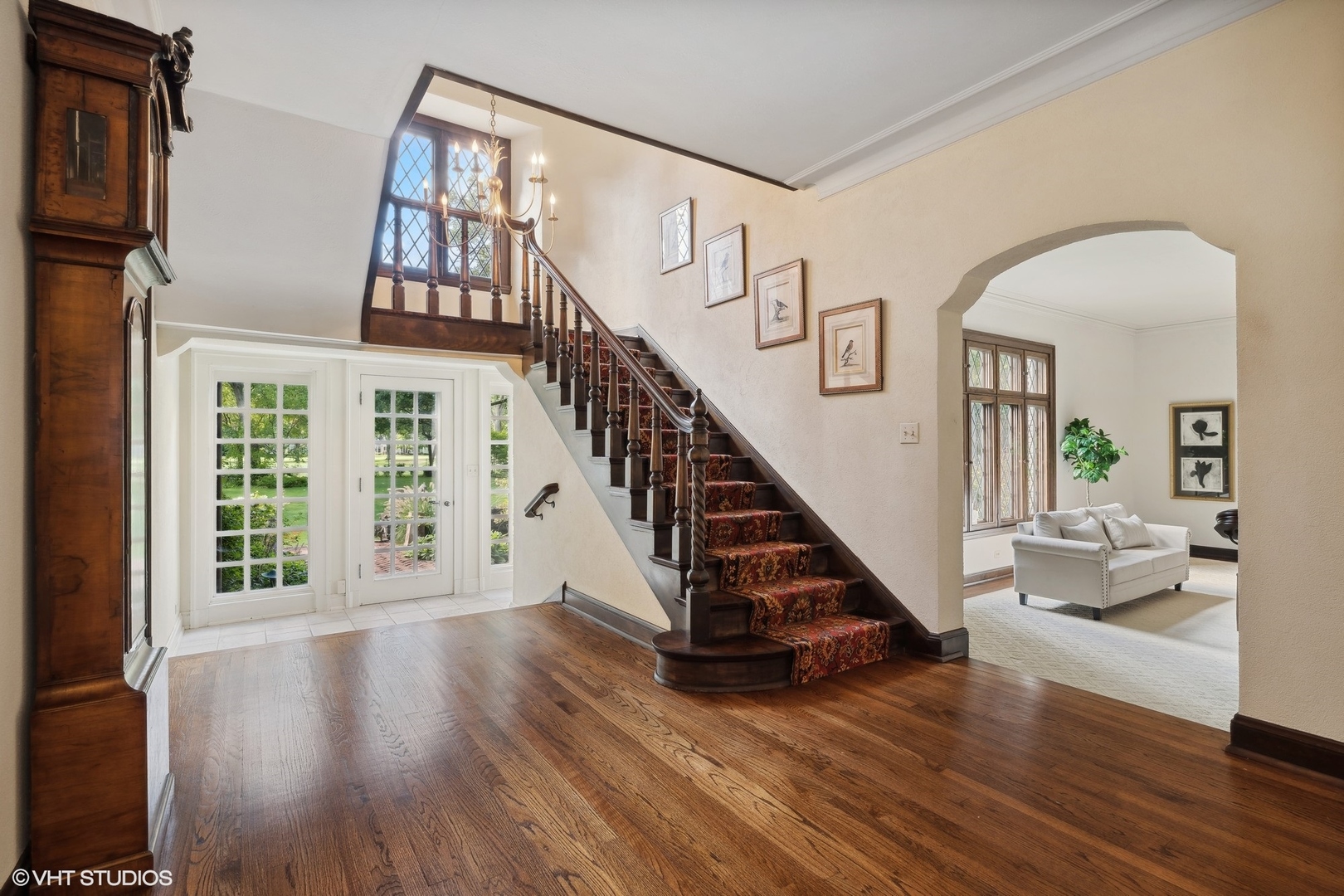36 Indian Hill Road Winnetka, IL 60093 - Photo 4 of 51 a view of entryway and hall with wooden floor