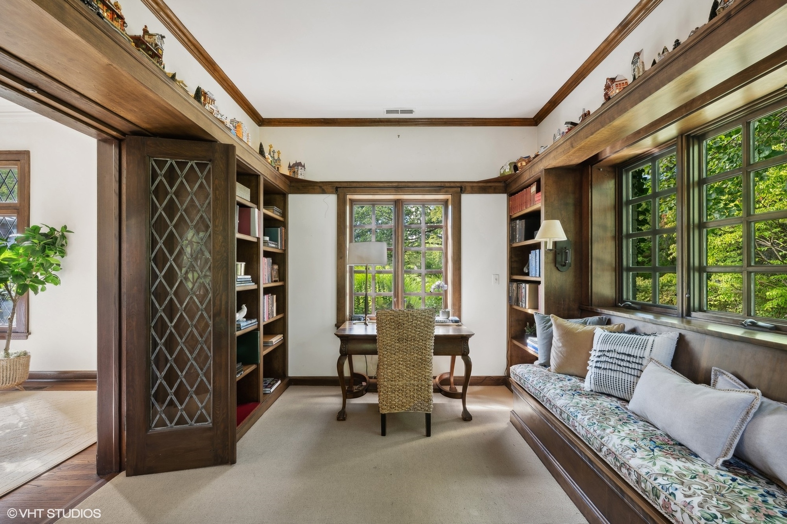 36 Indian Hill Road Winnetka, IL 60093 - Photo 8 of 51 a living room with furniture and a large window