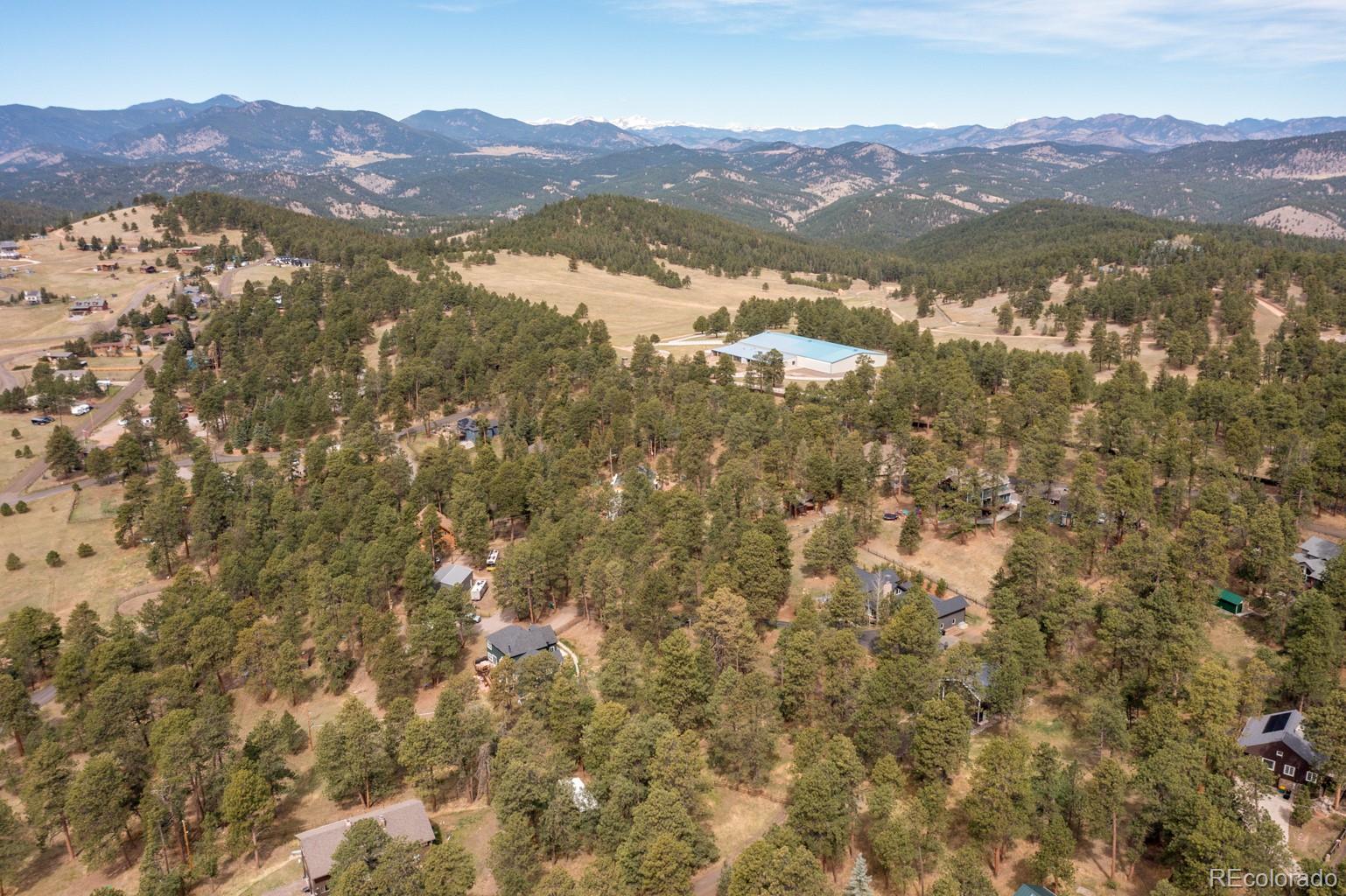 23301 Shoshone Road Indian Hills, CO 80454 - Photo 31 of 32 a view of city and mountain