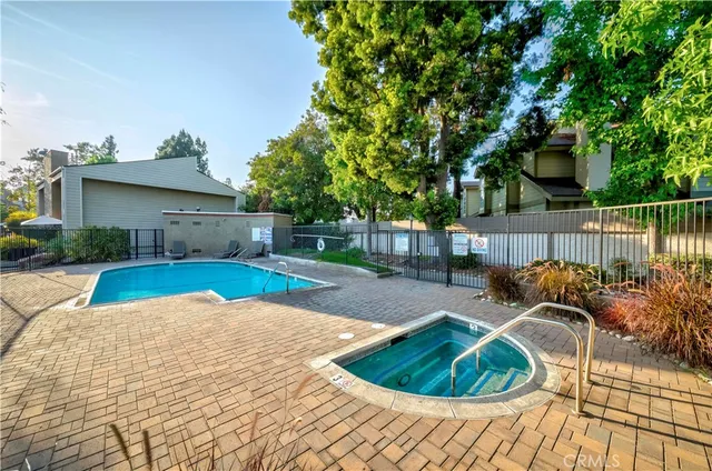 a view of a backyard with a patio