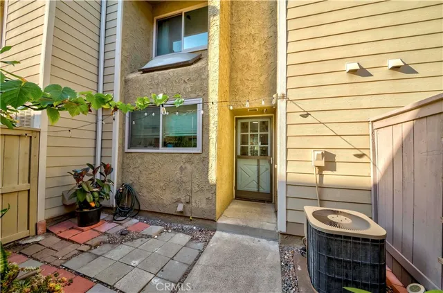 a view of a entryway door of the house