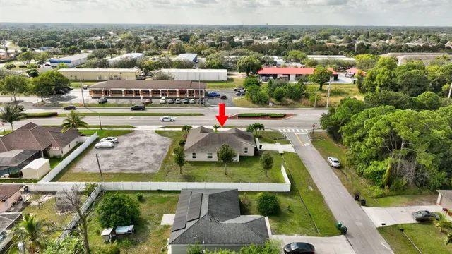 a view of yard with swimming pool