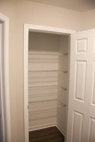 a view of a small space