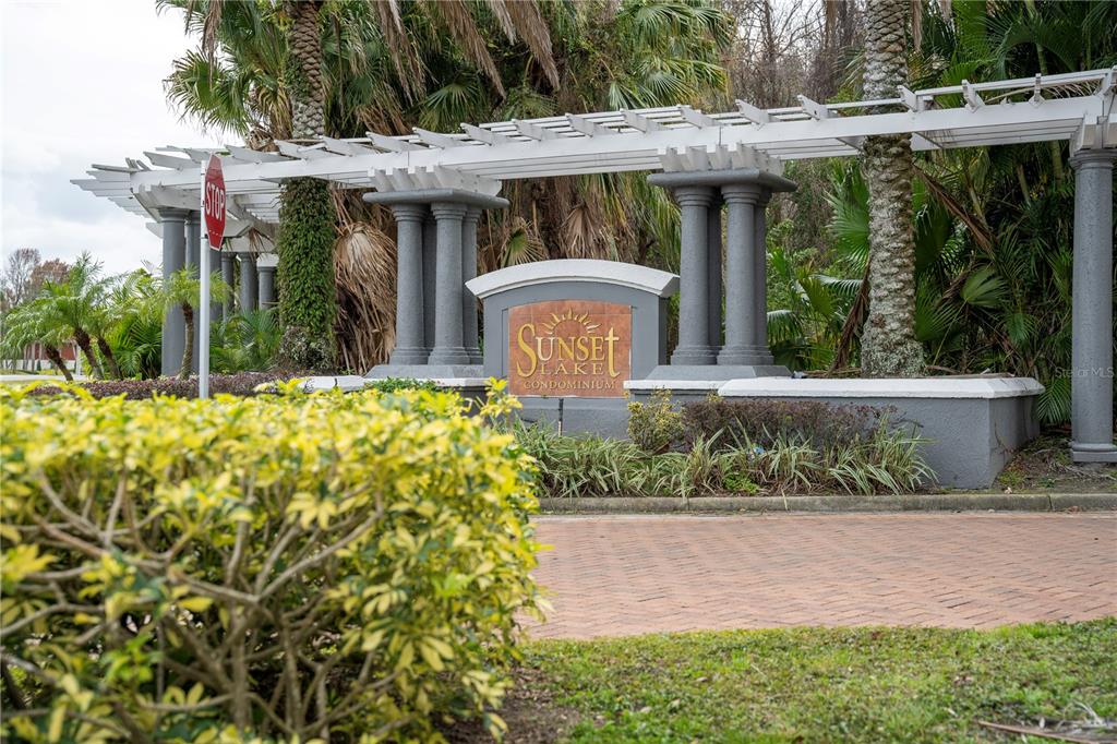 4336 South Kirkman Road, Unit 7 Orlando, FL 32811 - Photo 1 of 1 a view of a backyard with a garden