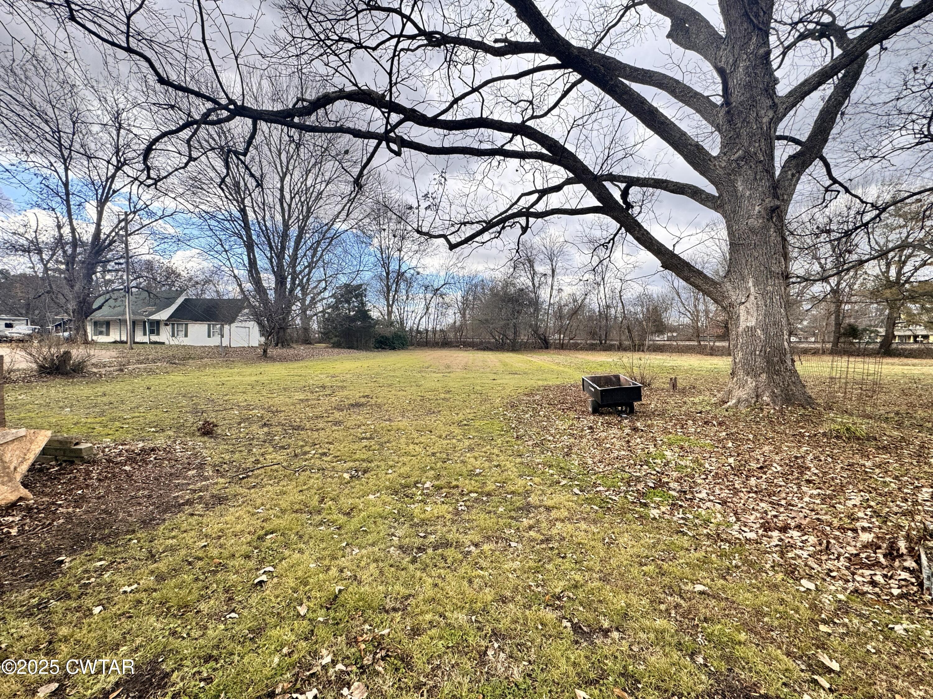 3416 West Troy Street Rives, TN 38253 - Photo 18 of 21 a backyard of a house with lots of green space and fountain