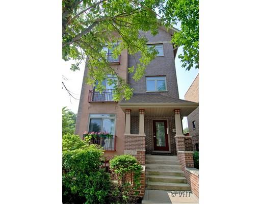 1401 West Fillmore Street, Unit A Chicago, IL 60607 - Photo 1 of 1 a front view of a house with garden