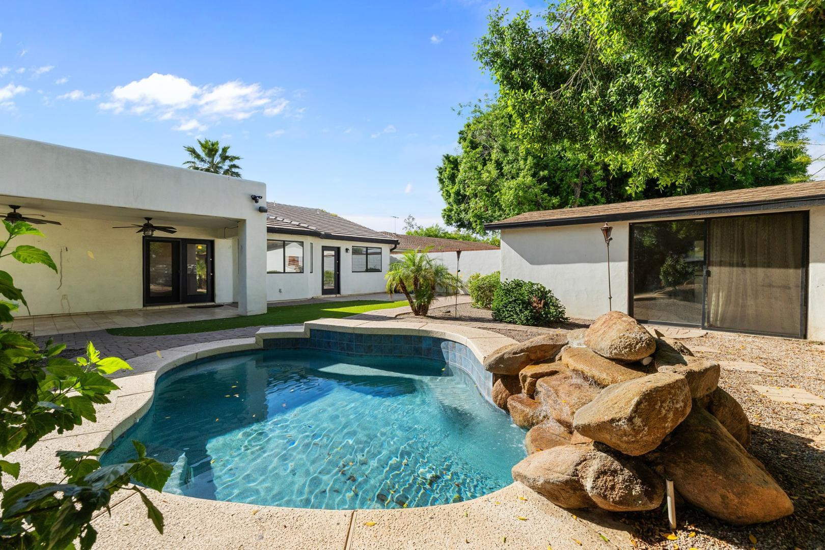 5233 North 15th Street Phoenix, AZ 85014 - Photo 44 of 55 a view of swimming pool with lounge chair