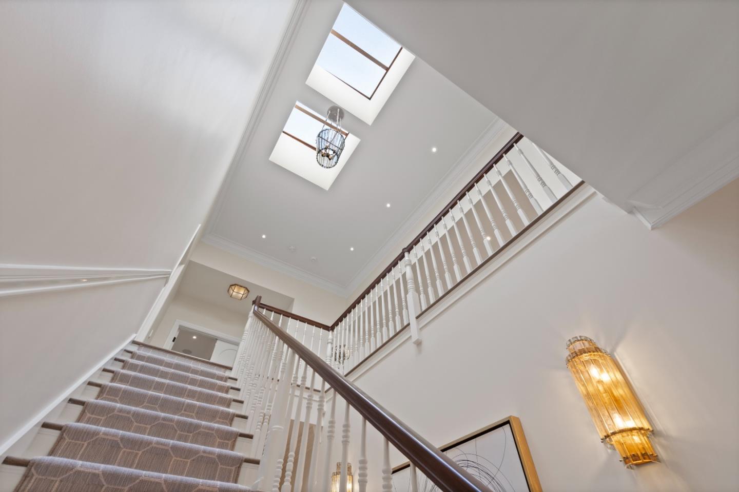 1153 Cabrillo Avenue Burlingame, CA 94010 - Photo 32 of 80 a view of entryway and hall with wooden floor