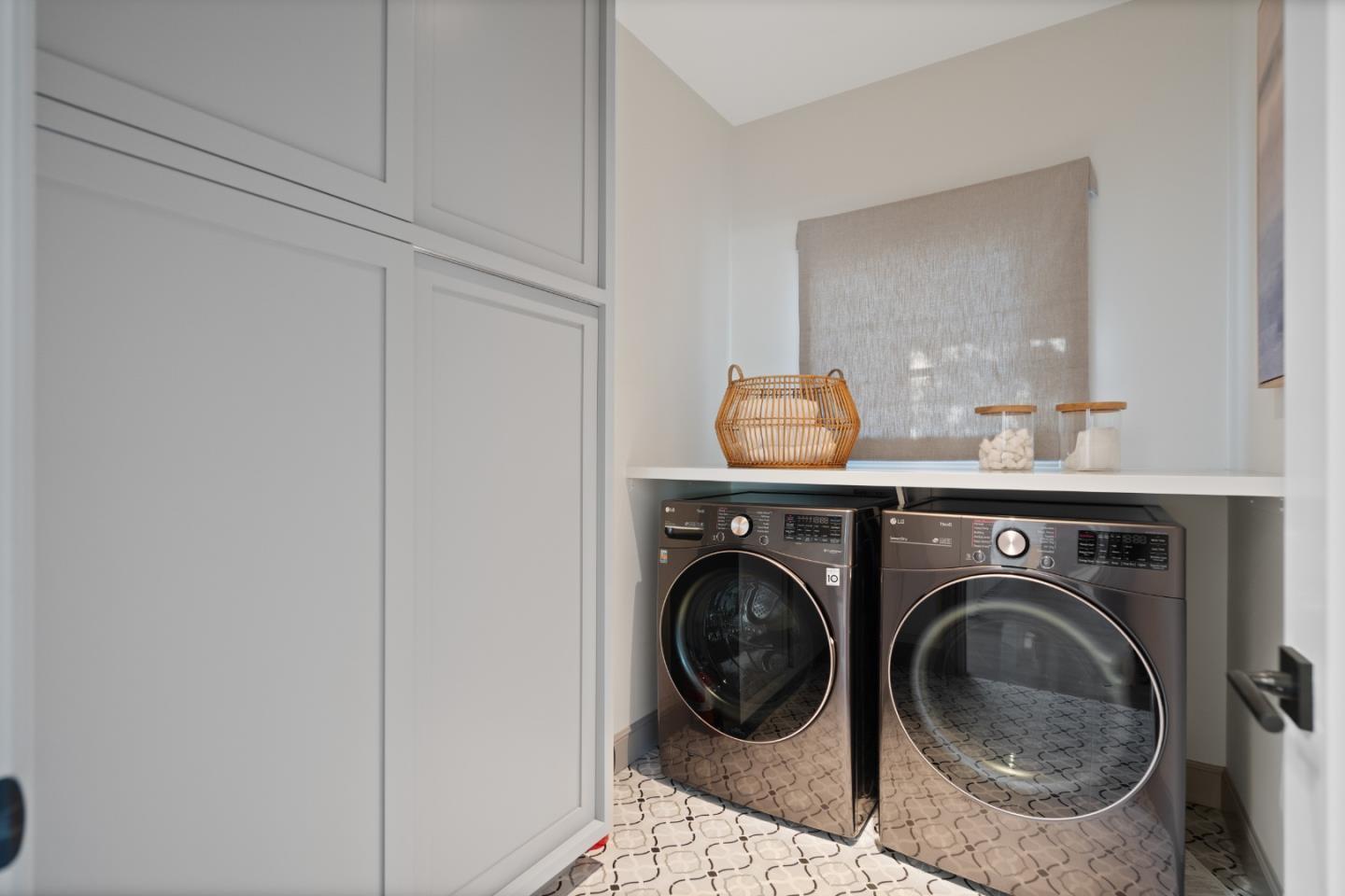 1153 Cabrillo Avenue Burlingame, CA 94010 - Photo 60 of 80 a utility room with dryer and washer