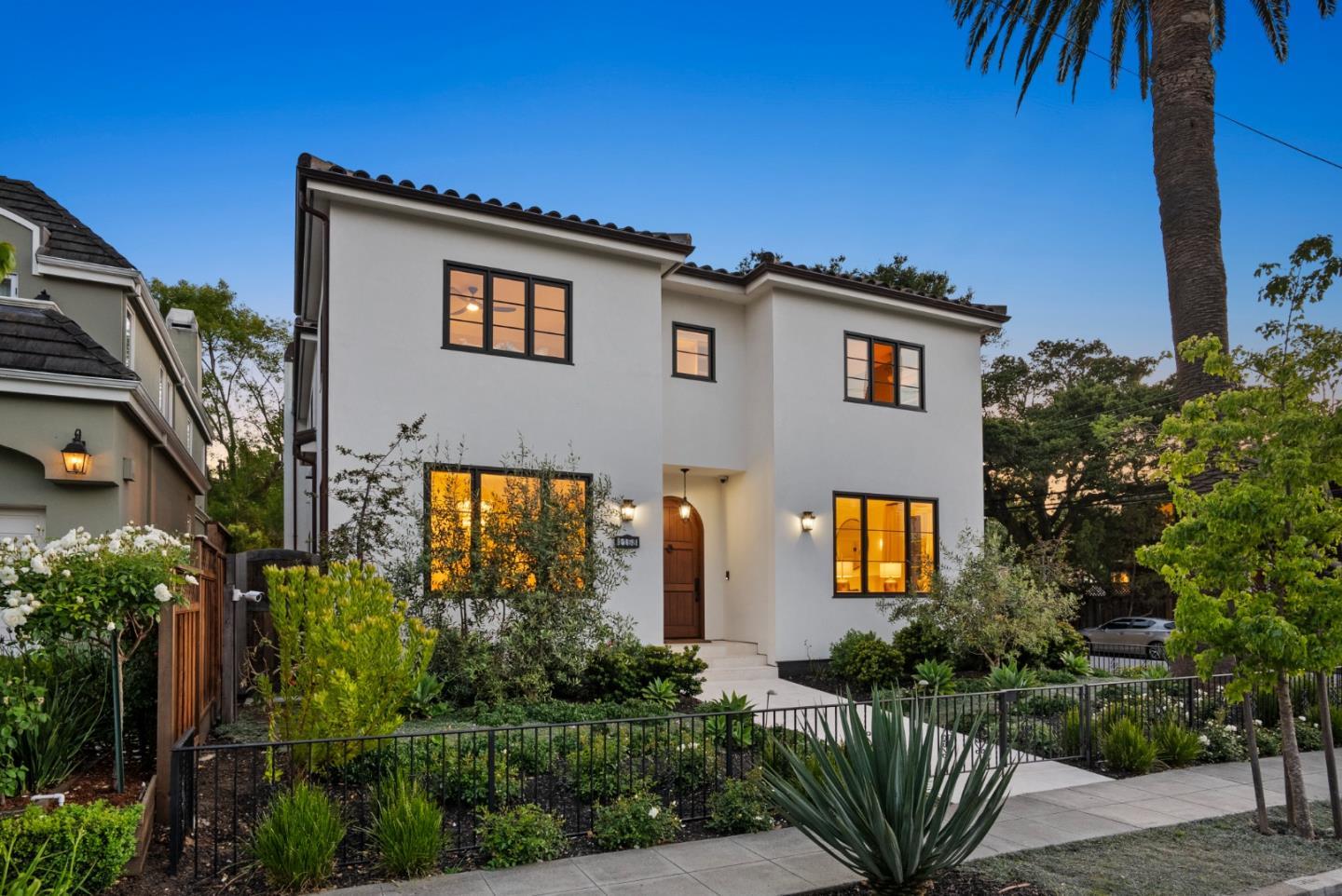 1153 Cabrillo Avenue Burlingame, CA 94010 - Photo 70 of 80 a front view of a house with a yard