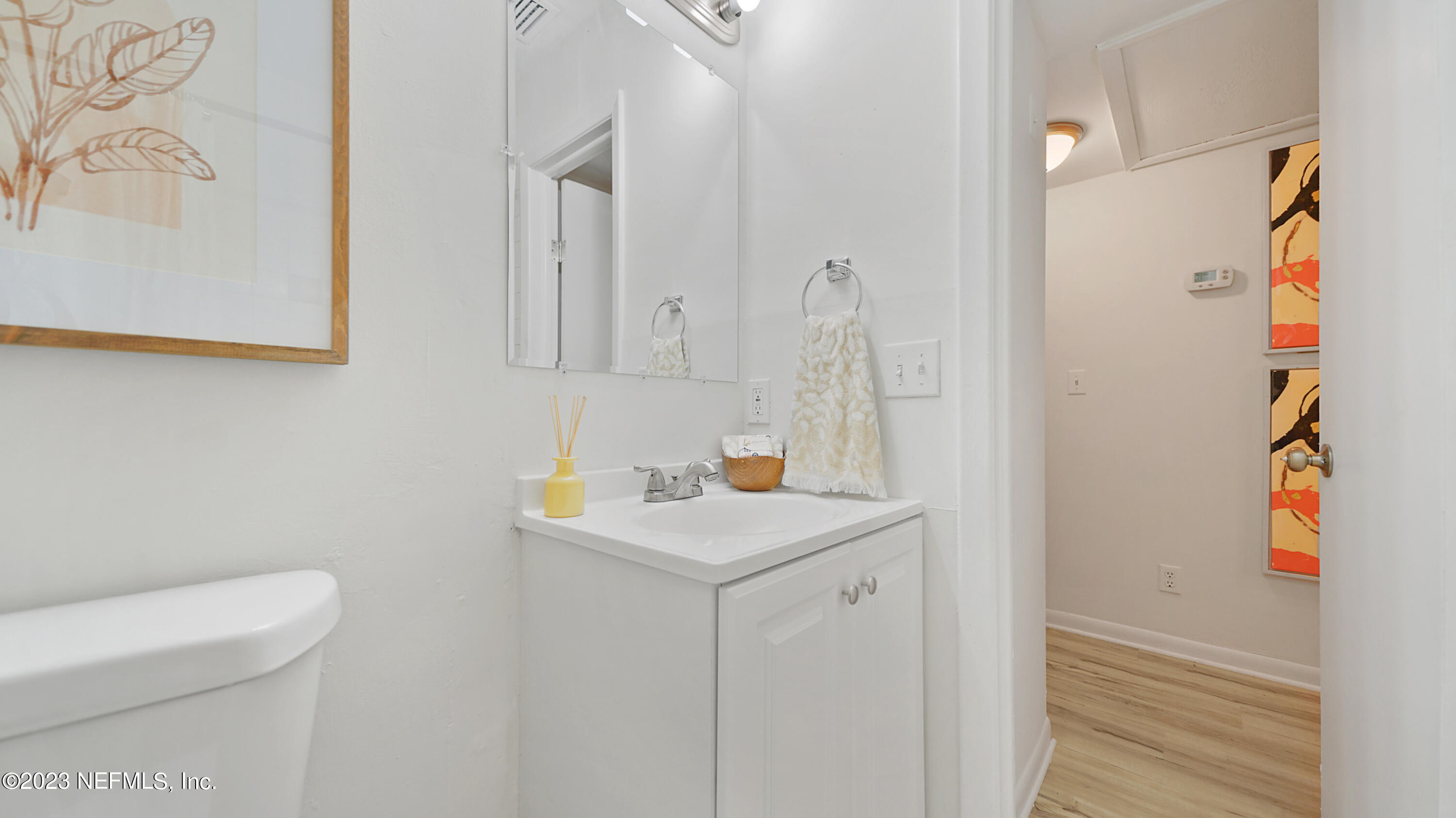 1130 Labelle Street Jacksonville, FL 32205 - Photo 18 of 24 a bathroom with a sink a toilet and a shower