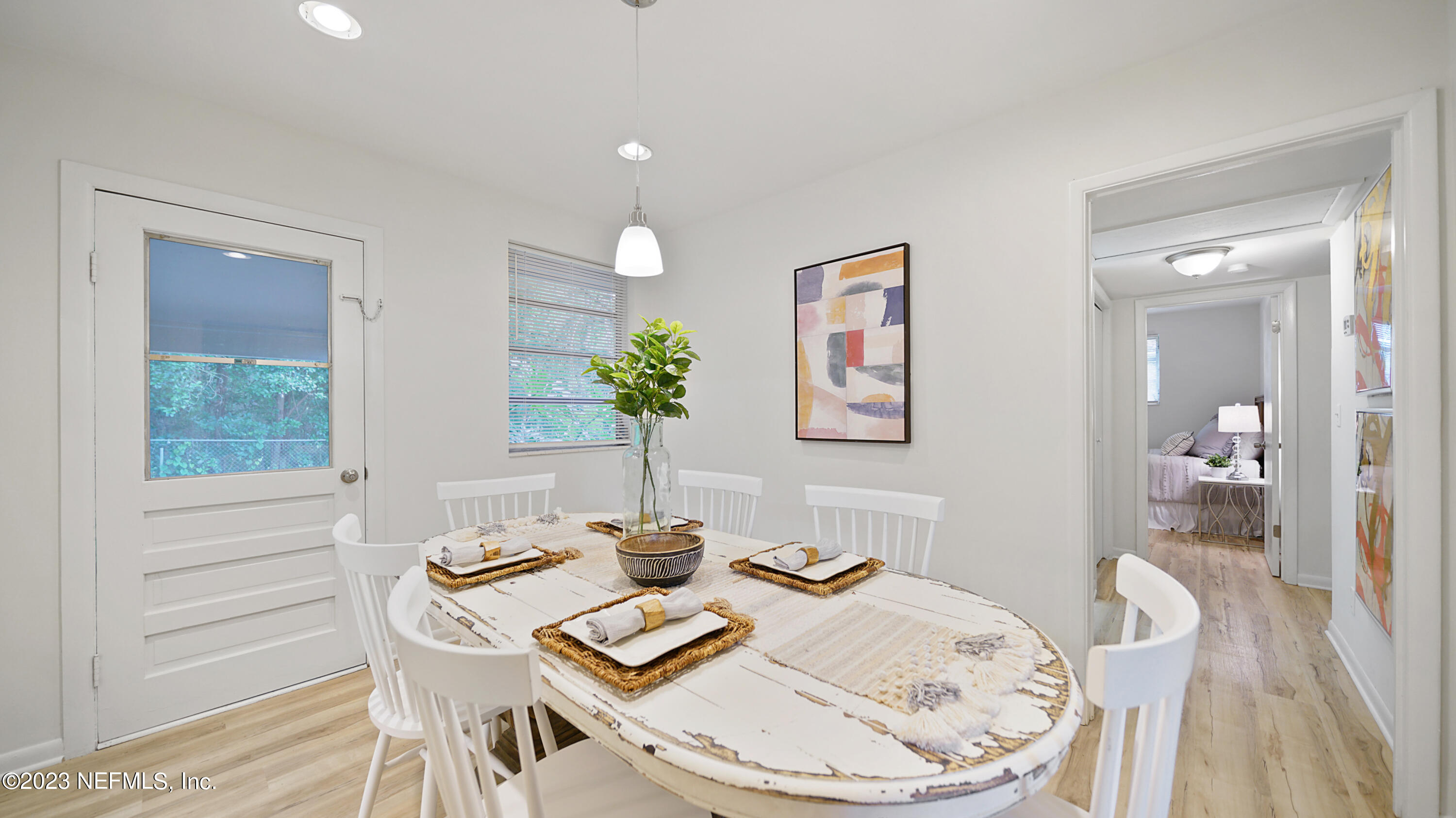 1130 Labelle Street Jacksonville, FL 32205 - Photo 8 of 24 a dining room with furniture and wooden floor