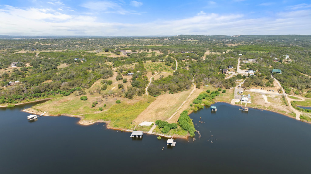 111 Swift Water Road Marble Falls, TX 78654 - Photo 16 of 37 an aerial view of residential houses with outdoor space