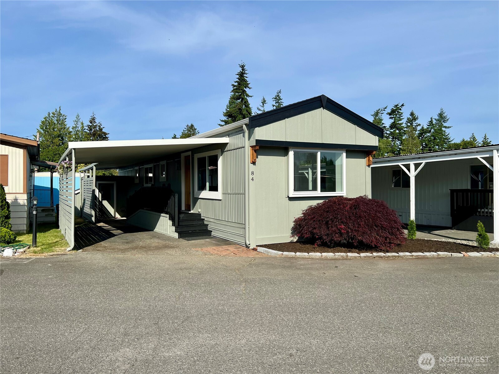 18501 52nd Avenue West, Unit 84 Lynnwood, WA 98037 - Photo 21 of 32 a view of a house with a outdoor space