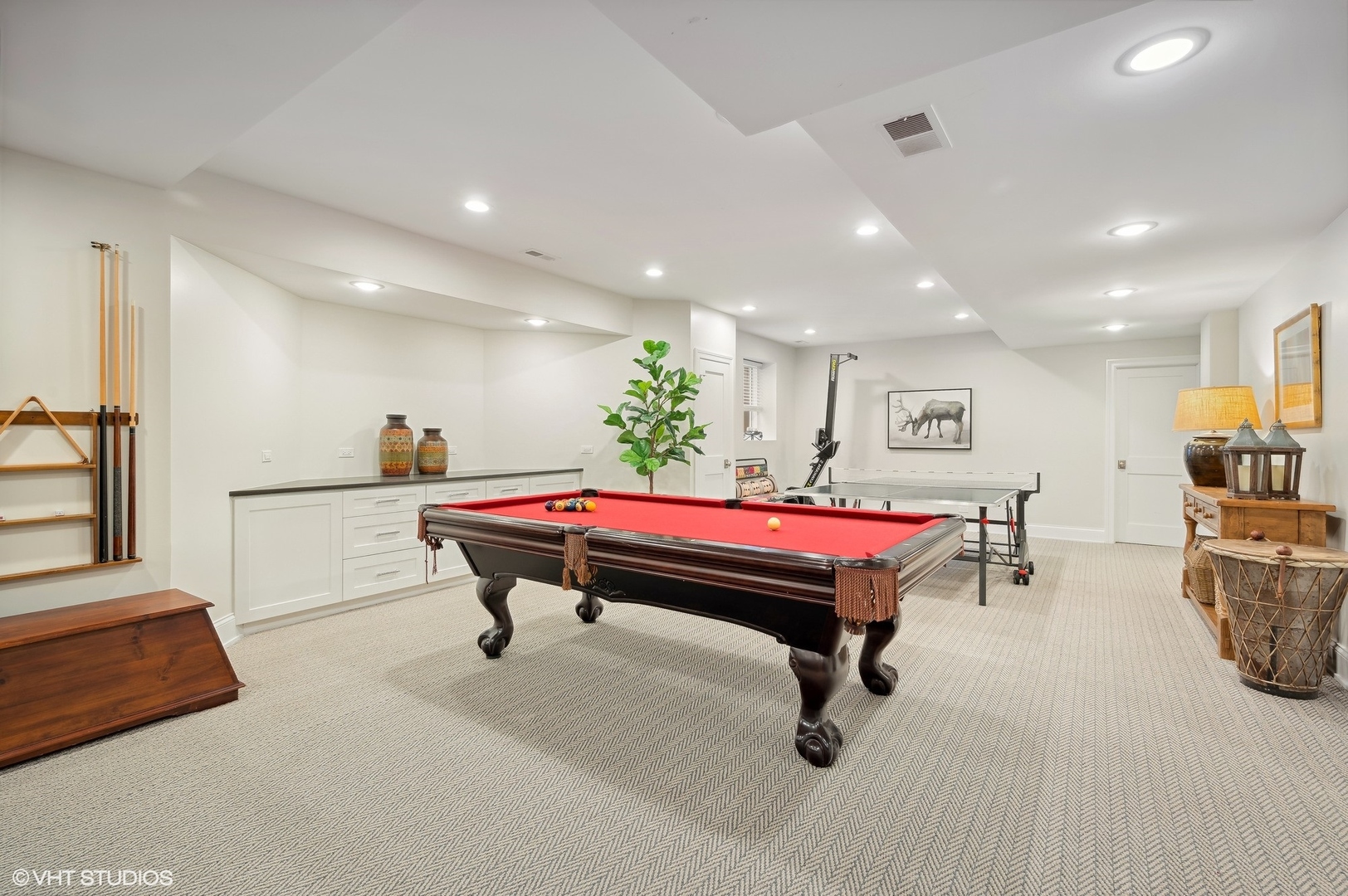 1770 Harrison Street Glenview, IL 60025 - Photo 30 of 40 a room with pool table and windows