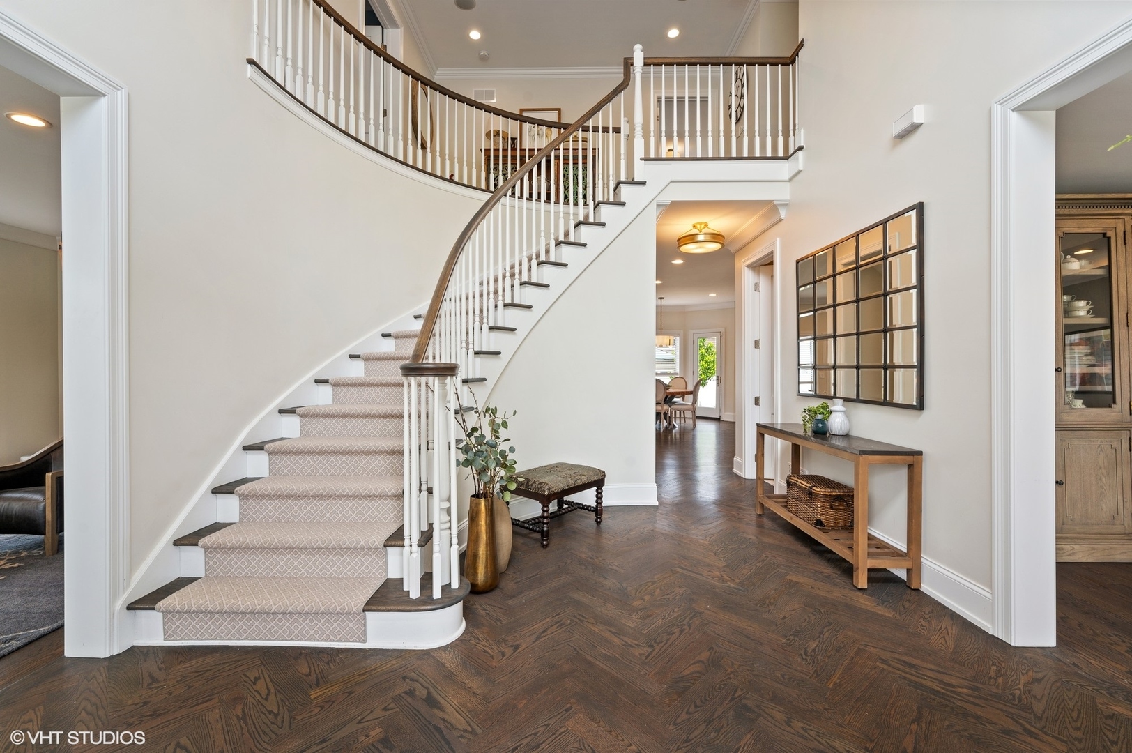 1770 Harrison Street Glenview, IL 60025 - Photo 3 of 40 a view of entryway and hall with wooden floor