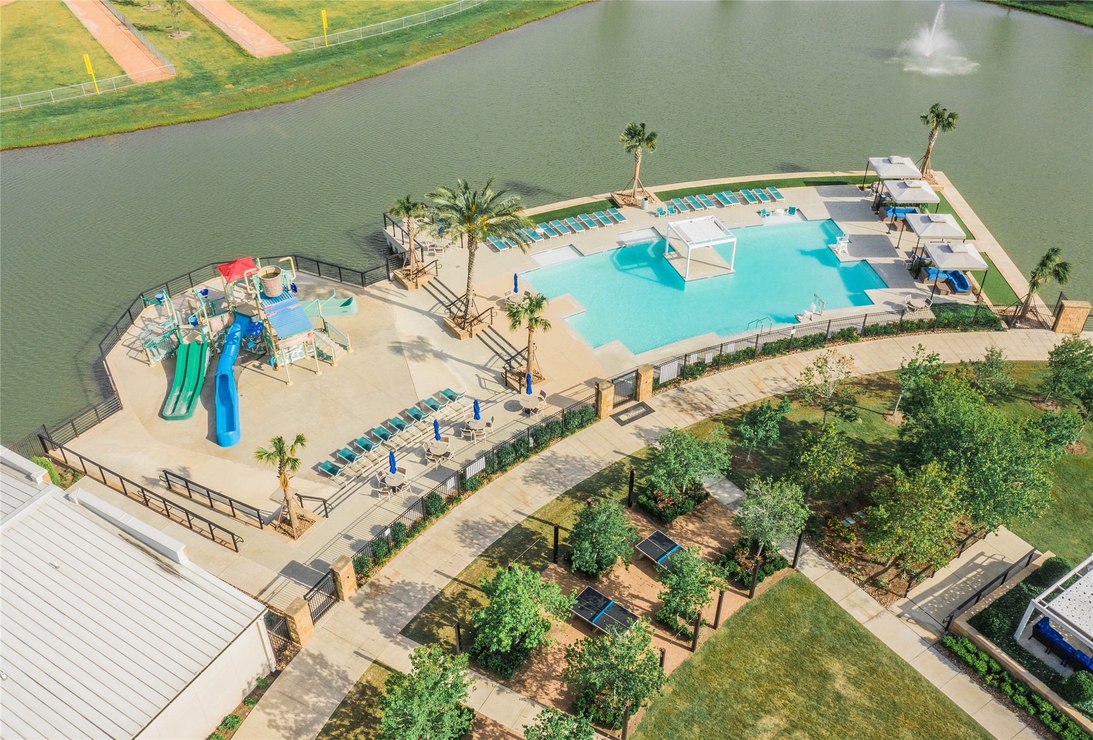 3806 Shackleton Court Rosharon, TX 77583 - Photo 40 of 50 Amenities include a family pool, kiddie pool, and several outdoor games.