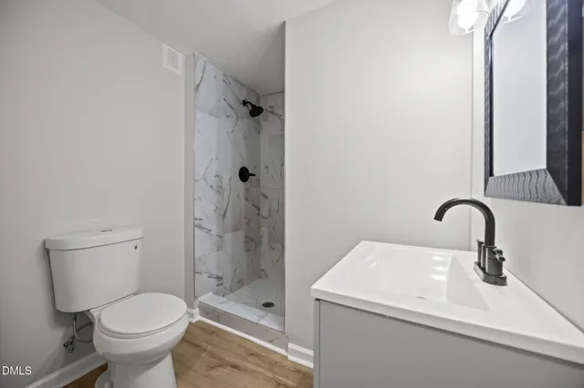 wooden floor in an empty room