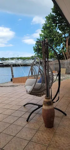 a view of a lake from a terrace