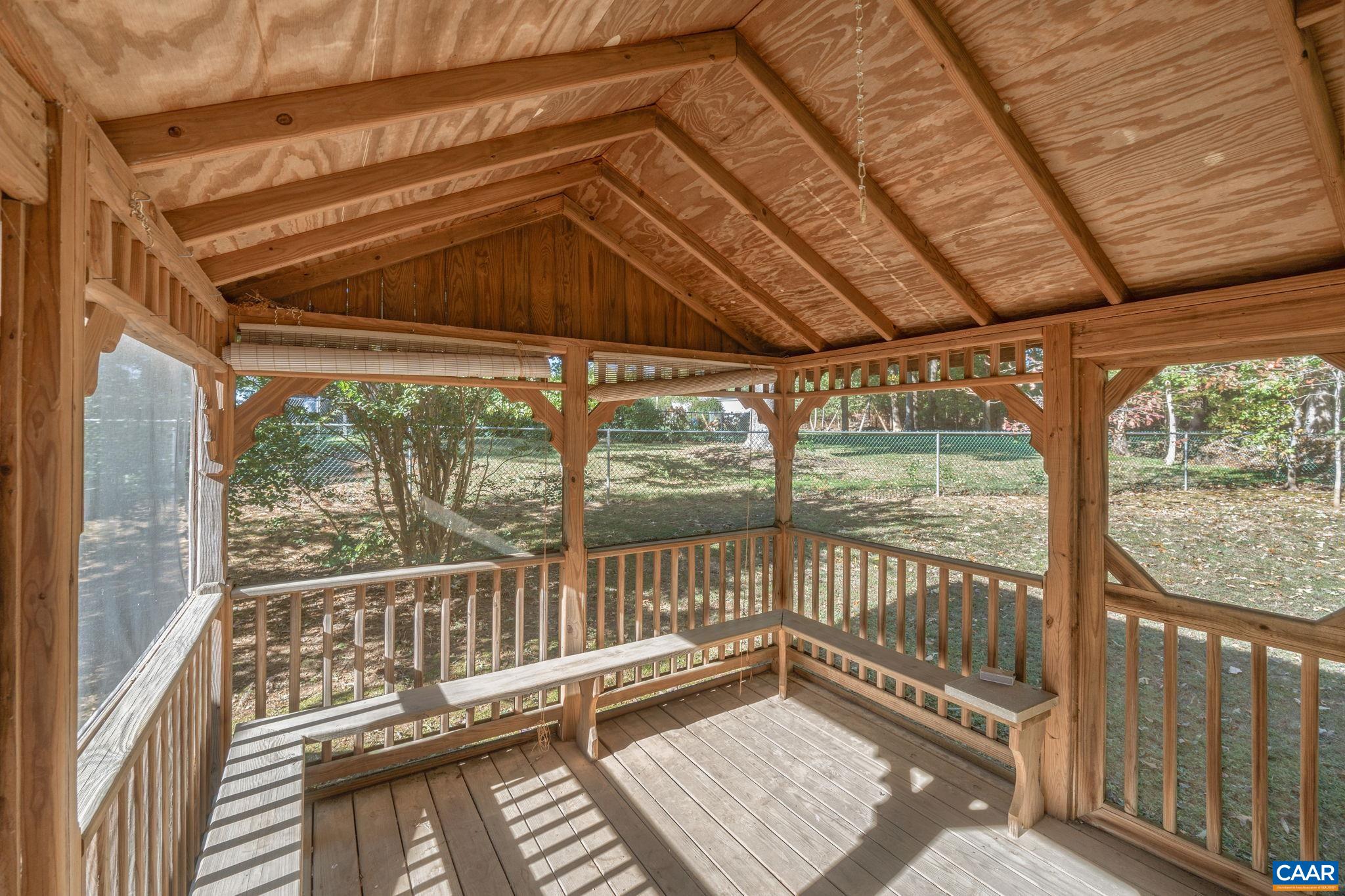 2380 South Constitution Route Dillwyn, VA 23936 - Photo 29 of 41 a view of a balcony with wooden floor