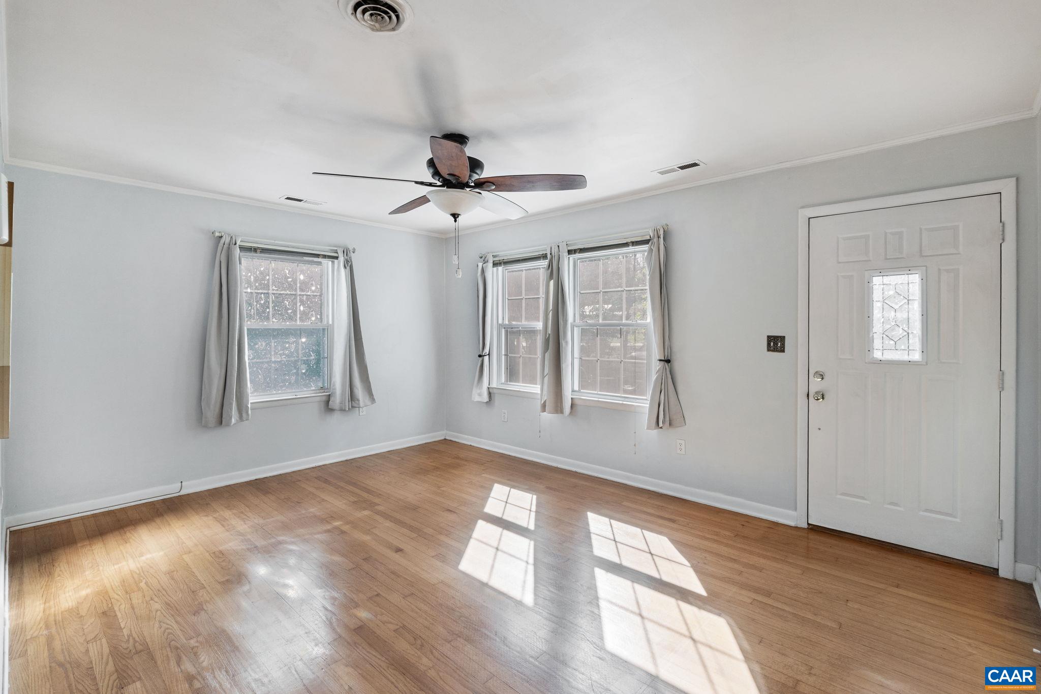 2380 South Constitution Route Dillwyn, VA 23936 - Photo 5 of 41 a view of an empty room with window and wooden floor