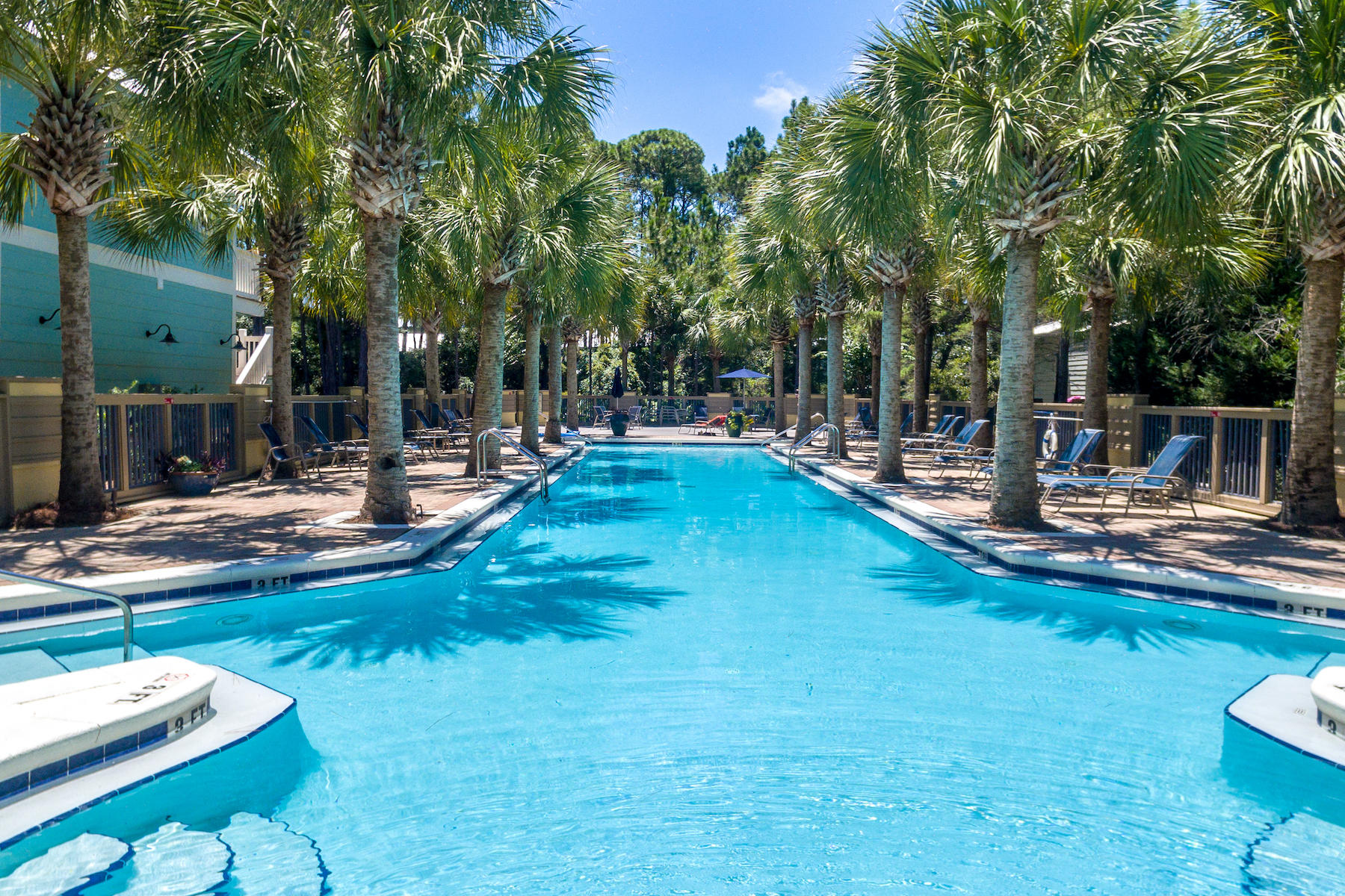 Lot 16 Eastern Lake Santa Rosa Beach, FL 32459 - Photo 21 of 23 a swimming pool with outdoor seating and yard
