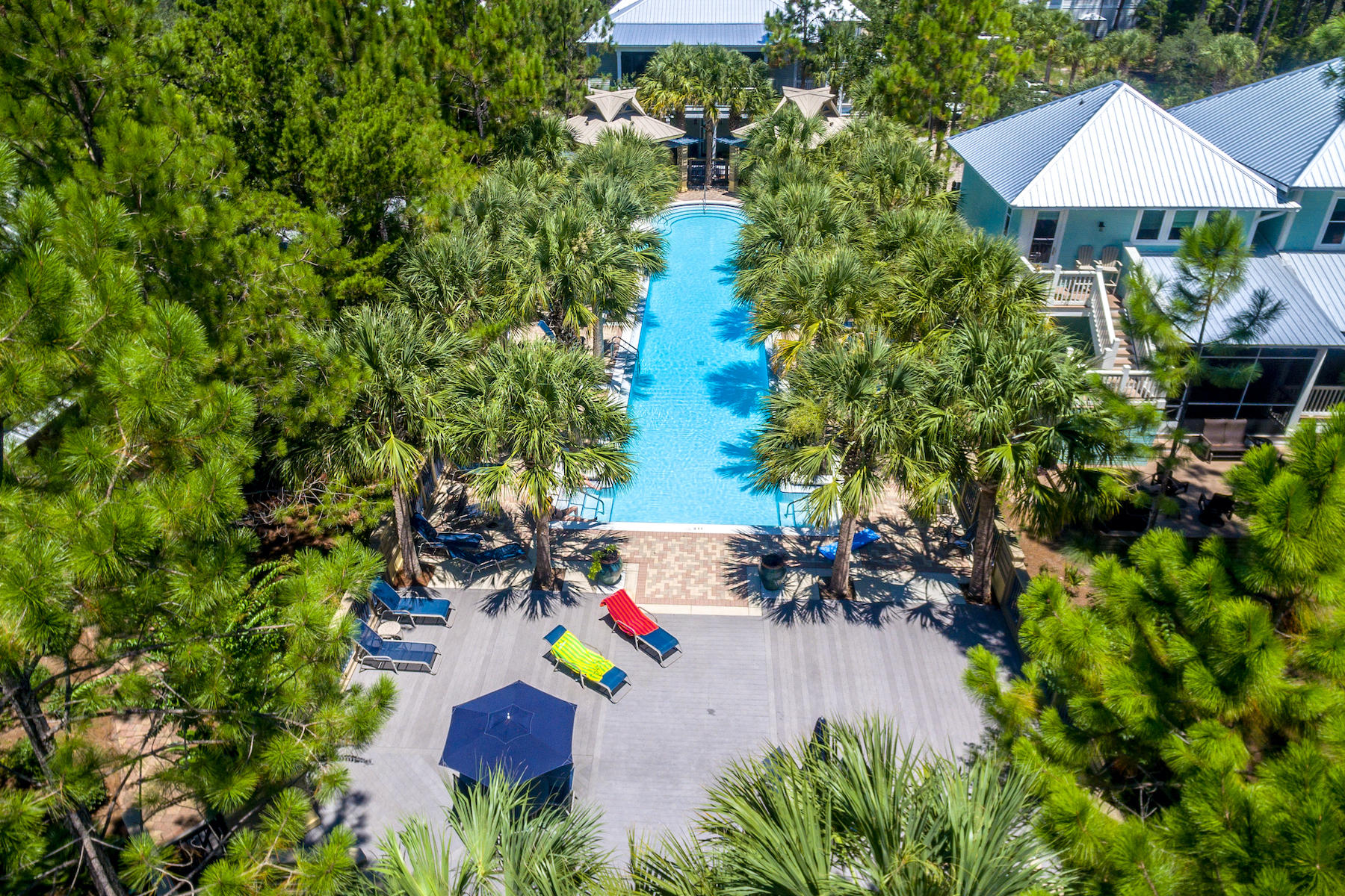 Lot 16 Eastern Lake Santa Rosa Beach, FL 32459 - Photo 23 of 23 an aerial view of a house with a yard and garden