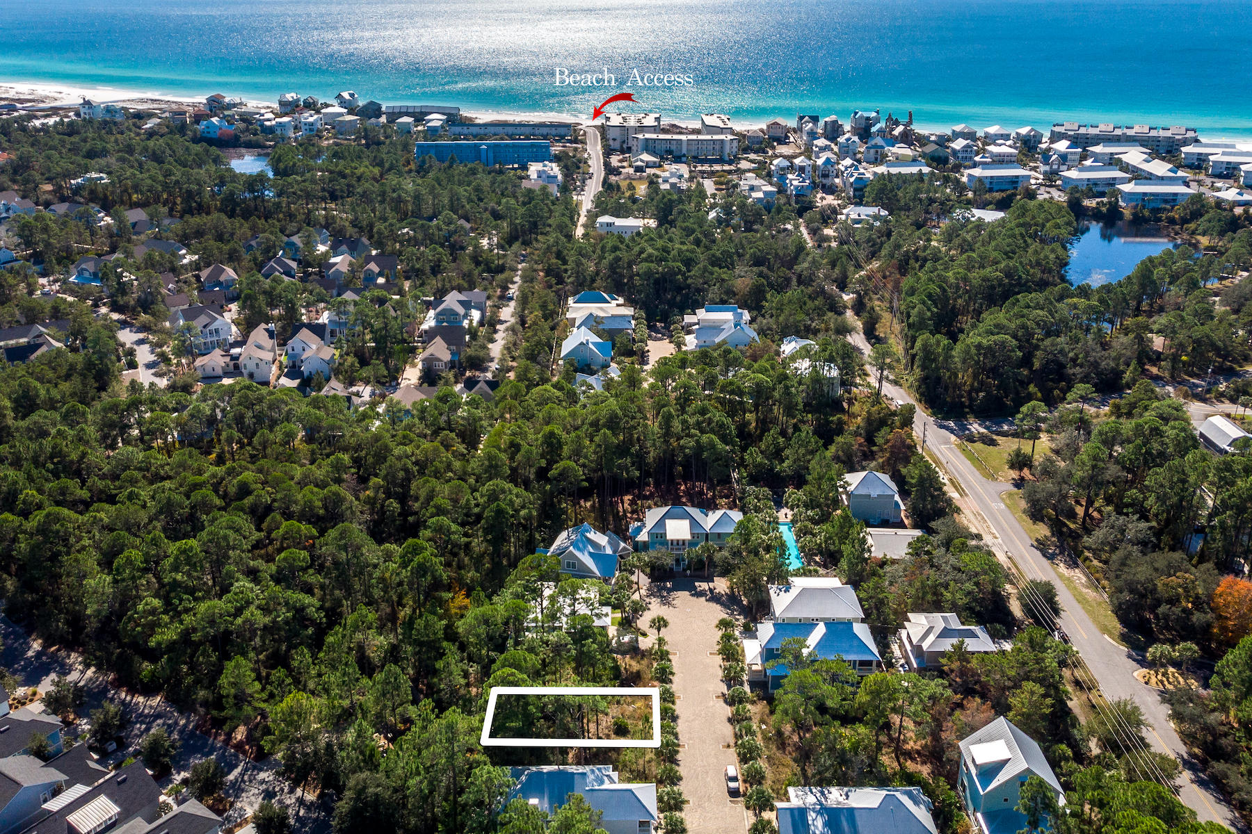 Lot 16 Eastern Lake Santa Rosa Beach, FL 32459 - Photo 7 of 23 an aerial view of multiple house