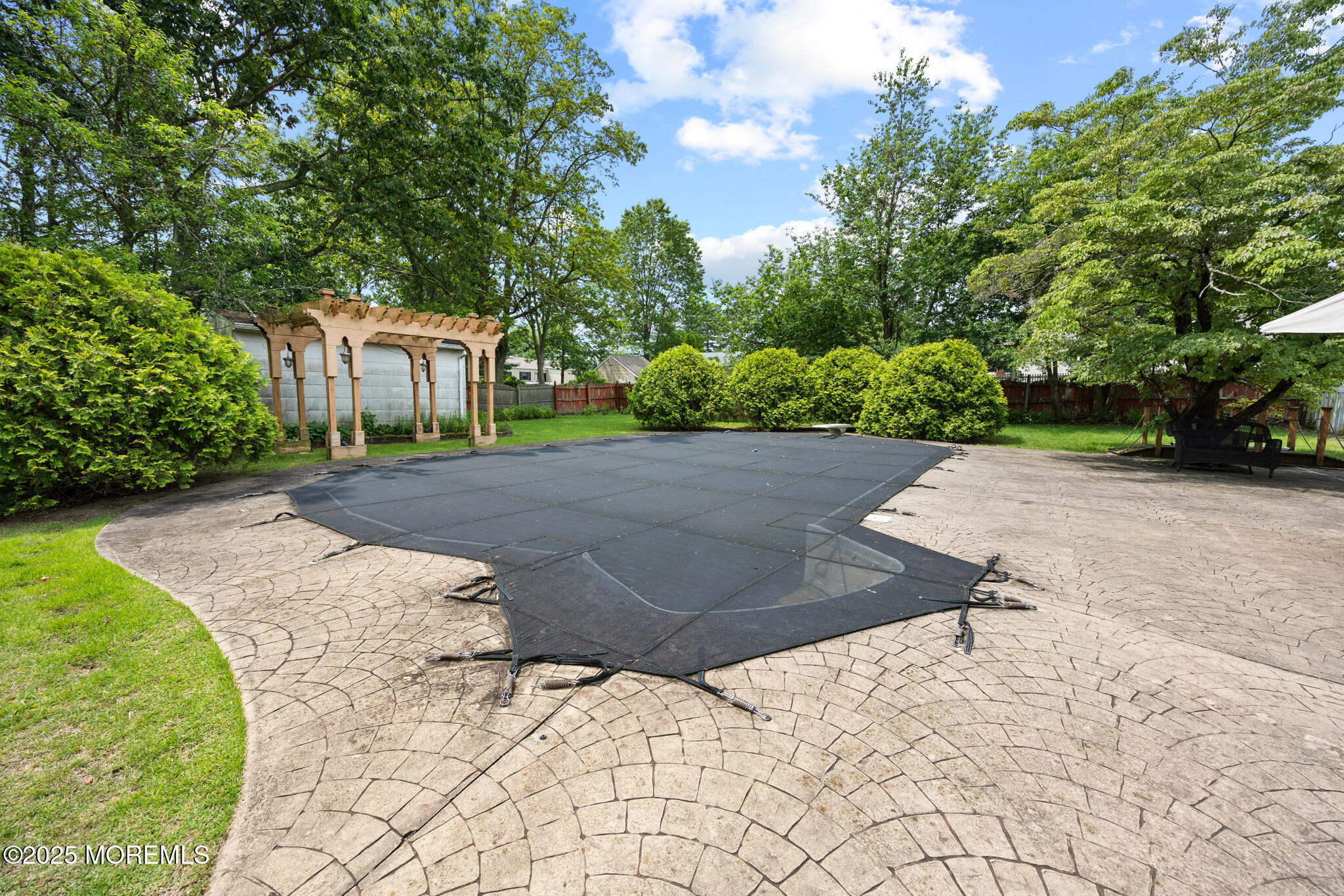 117 Greymoor Road Howell, NJ 07731 - Photo 29 of 32 a view of backyard with a garden and trees